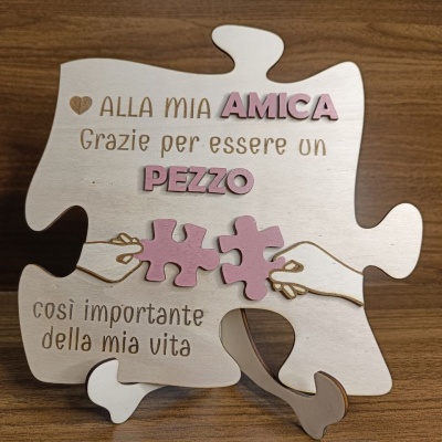 Pezzo Puzzle Amicizia